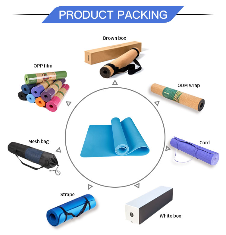 yoga mat packaging customization