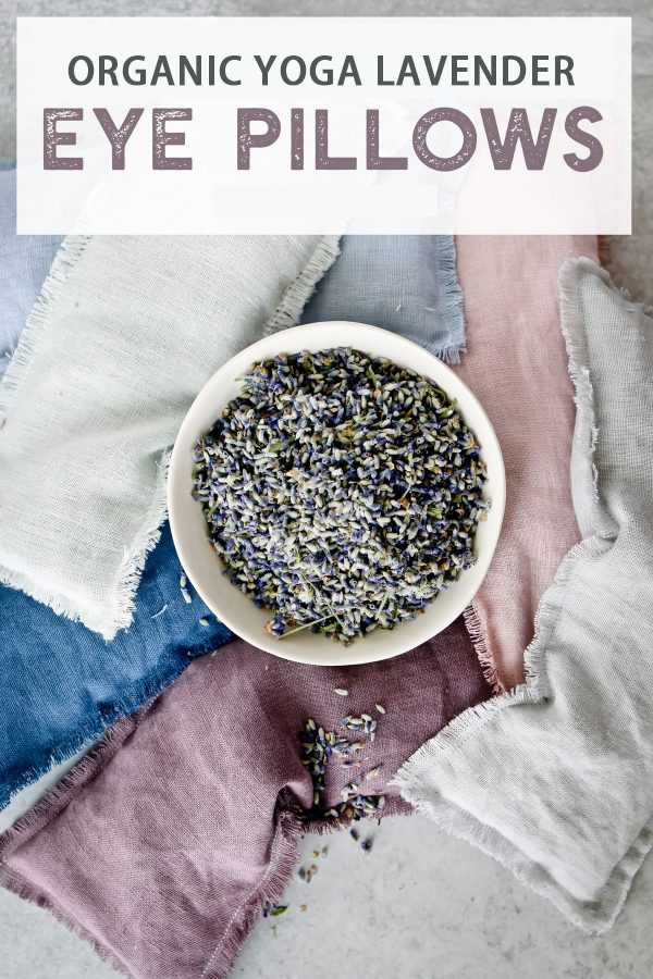 organic lavendar eye pillow