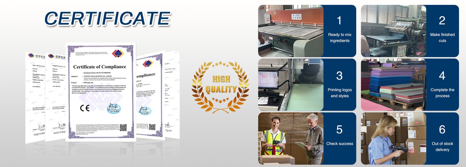 Yoga Mat Certificate