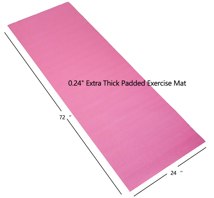 Pvc Double Layer Yoga Mat