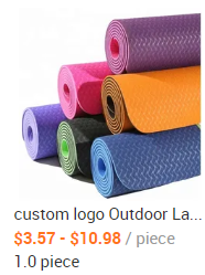 Yoga mat design