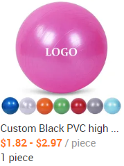 Yoga ball design
