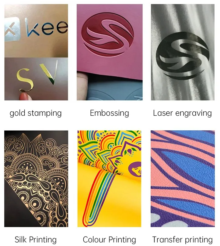 The way to make a logo for yoga mat