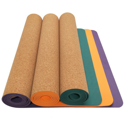 Yoga Mat Cork Tpe