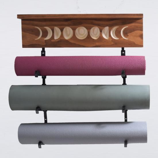 yoga mat storage rack