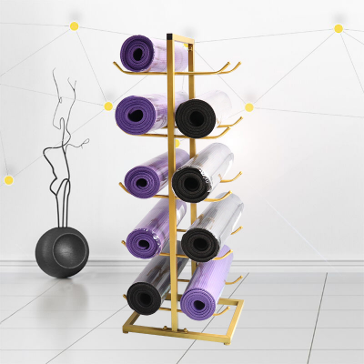 multifunctional yoga storage rack