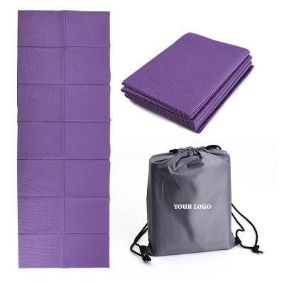  foldable PVC yoga mat